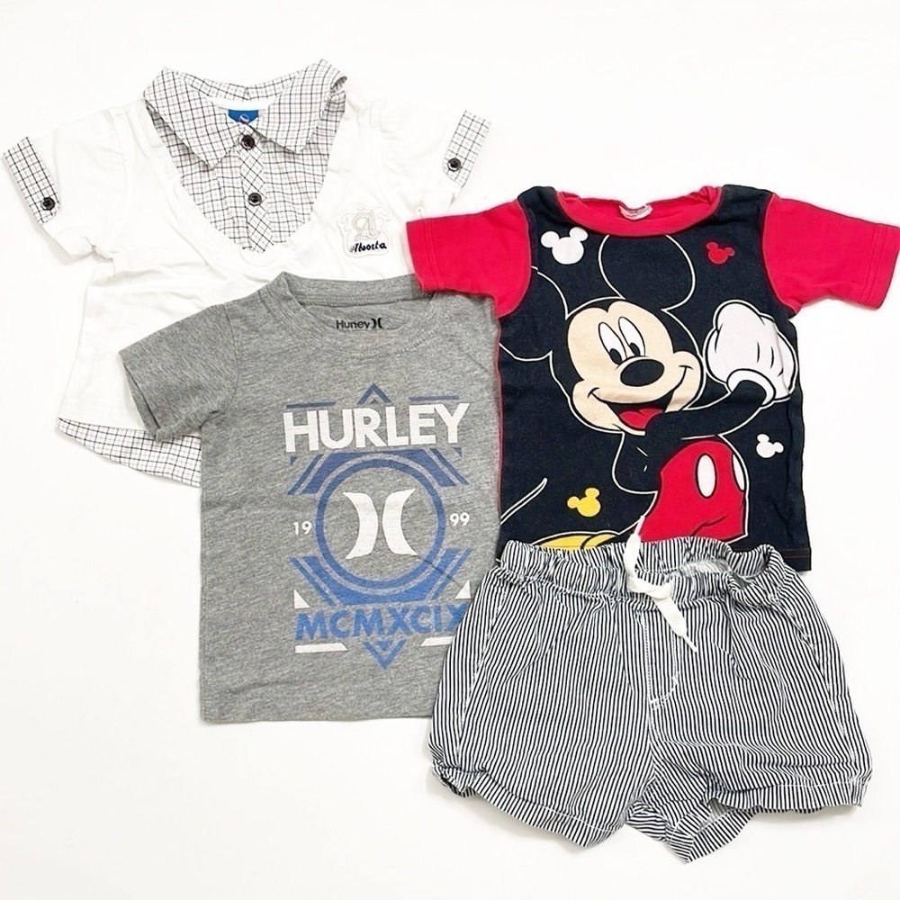 4 Piece Toddler Boys Mixed Clothing Lot